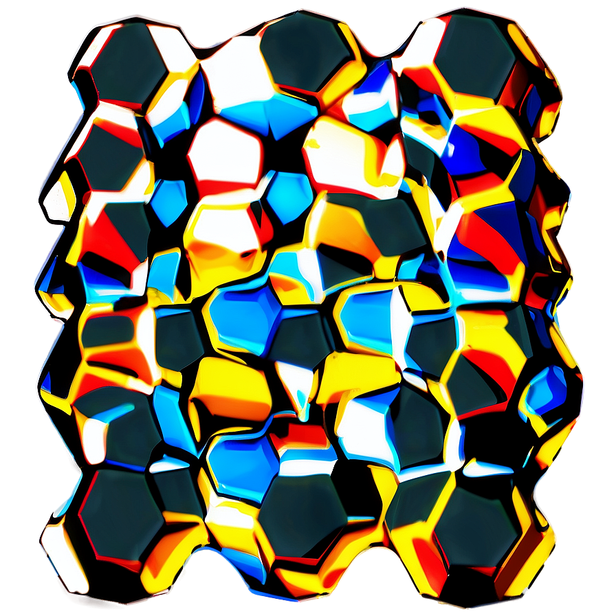 Hexagon Honeycomb Pattern Png Too96 PNG image