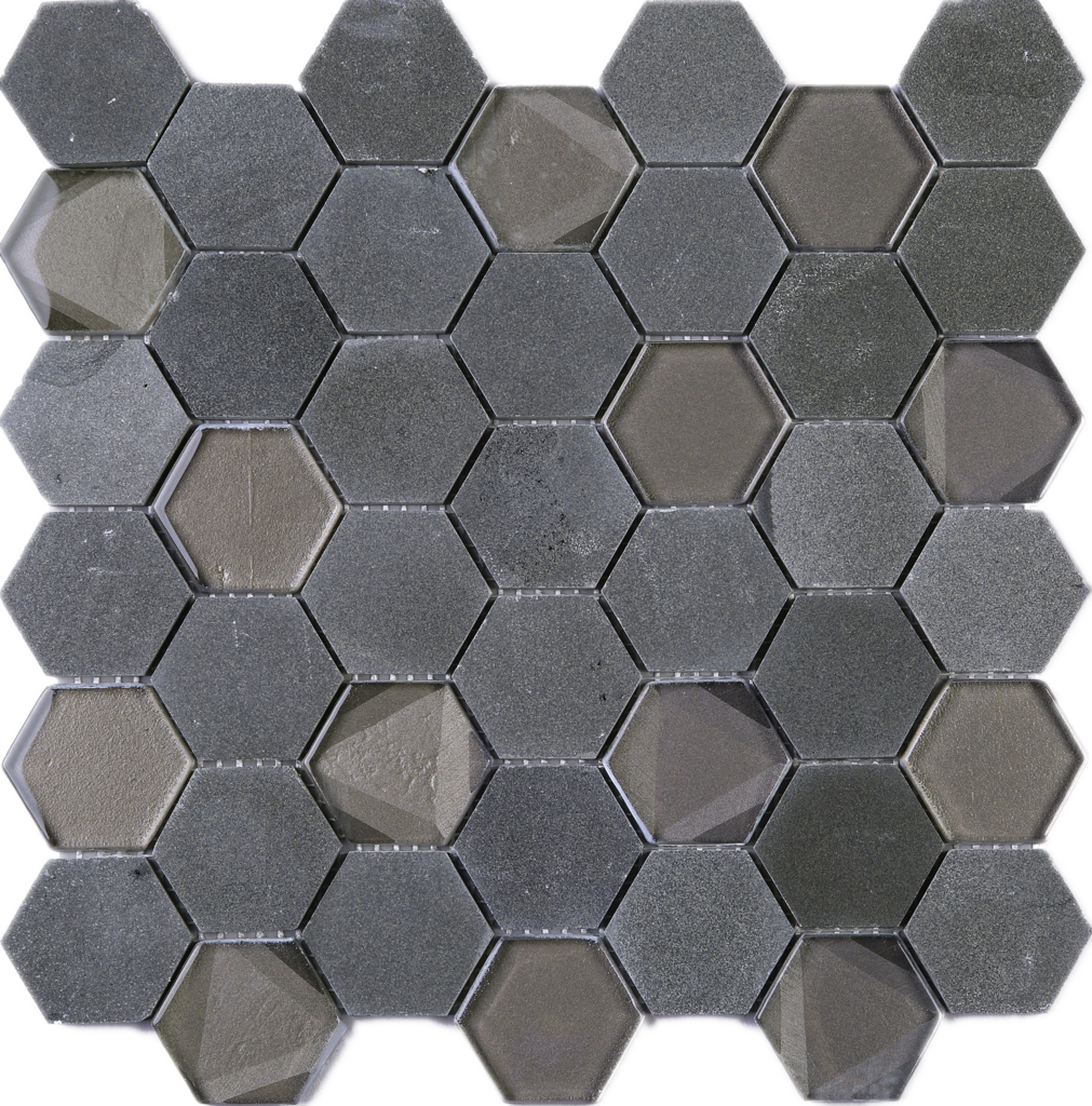 Hexagonal Tile Pattern Texture PNG image
