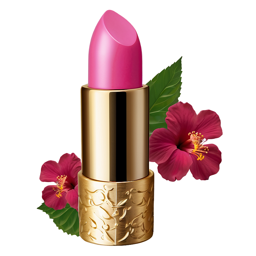 Hibiscus Pink Lipstick Png Uhl PNG image