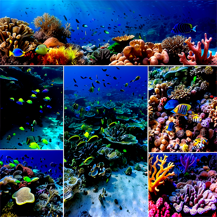 Hidden Coral Reef Treasures Png 05242024 PNG image