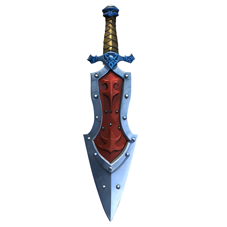 Hidden Sword And Shield Png 06252024 PNG image