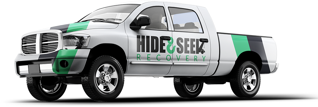 Hideand Seek Recovery Truck PNG image