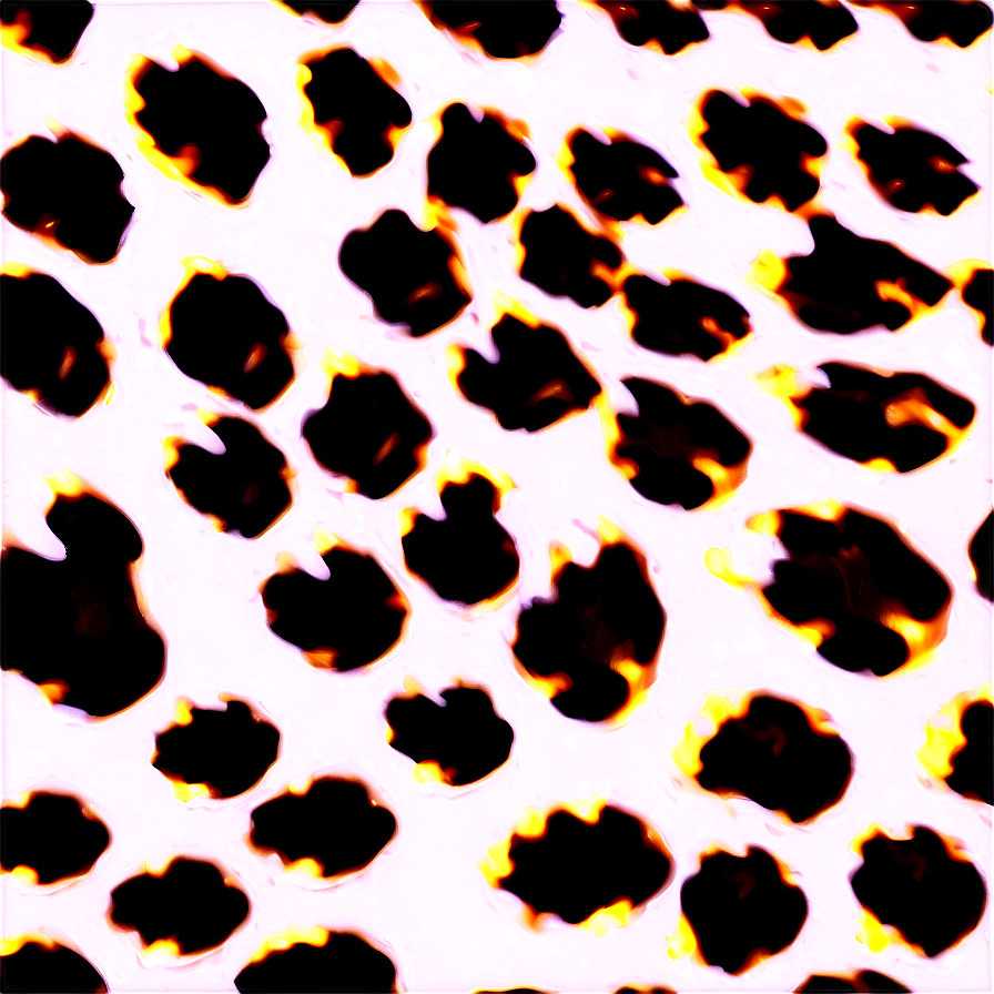 High Contrast Leopard Print Png Mfs PNG image