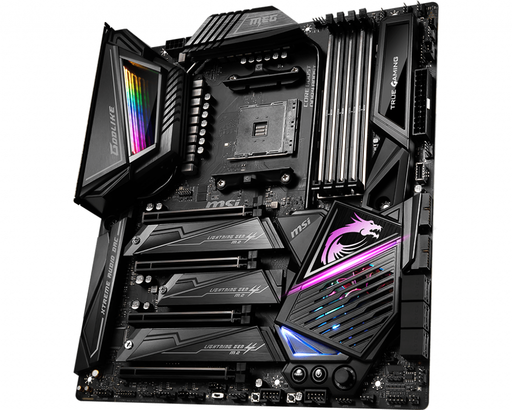 High End Gaming Motherboard M S I PNG image