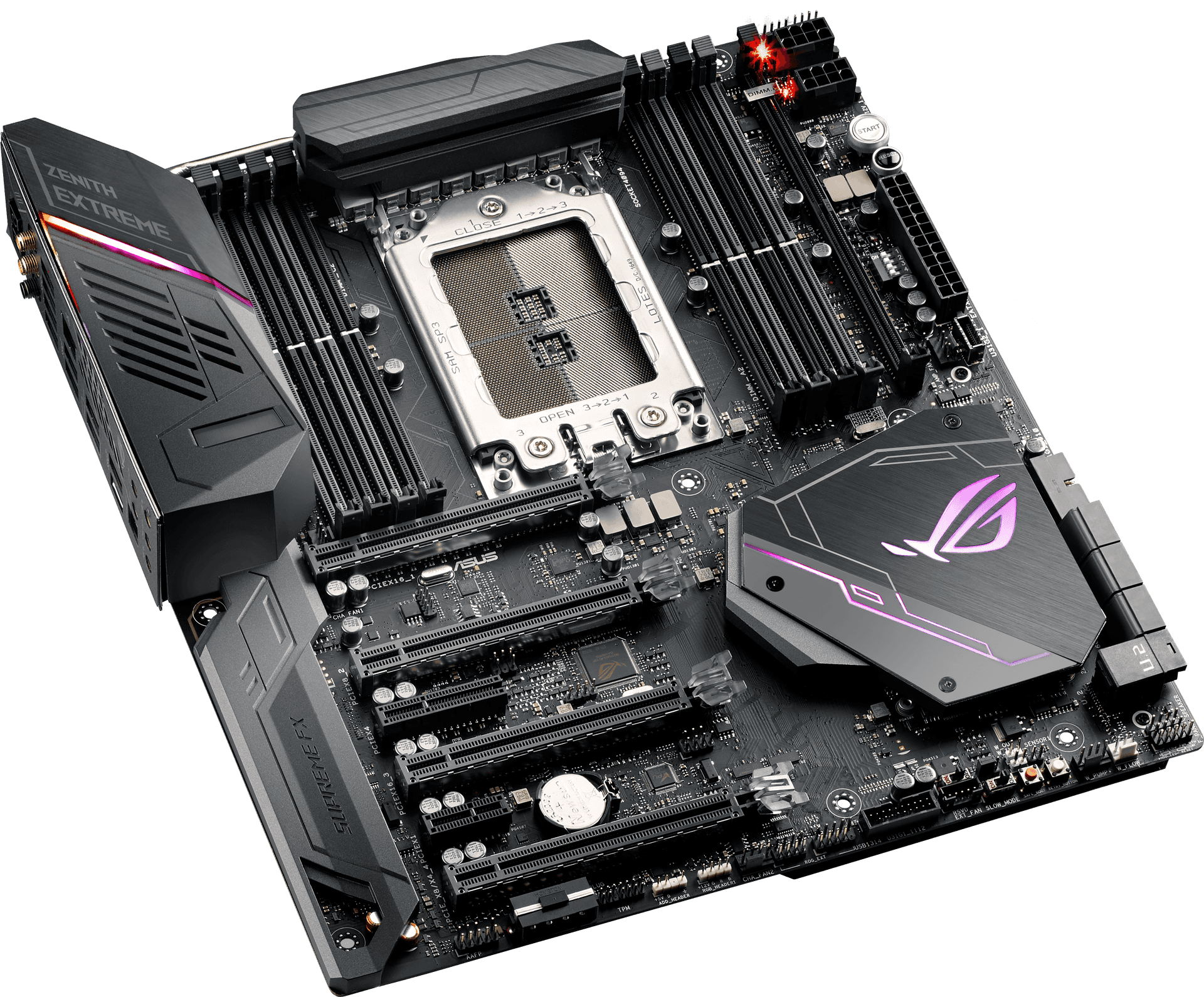 High End Gaming Motherboard R O G Series PNG image
