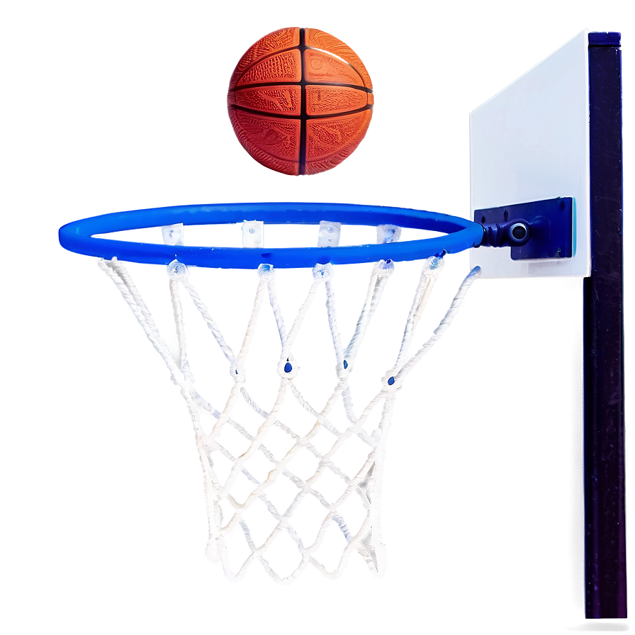 High Flying Cartoon Basketball Png 06212024 PNG image