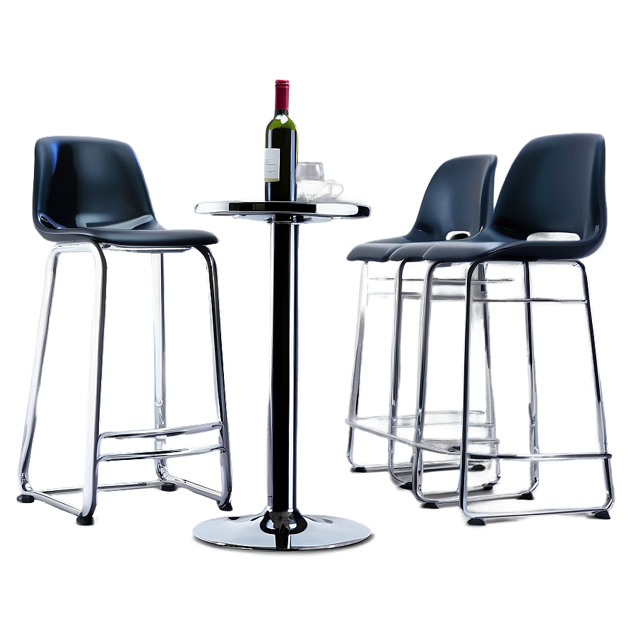 High Gloss Finish Barstool Png 38 PNG image