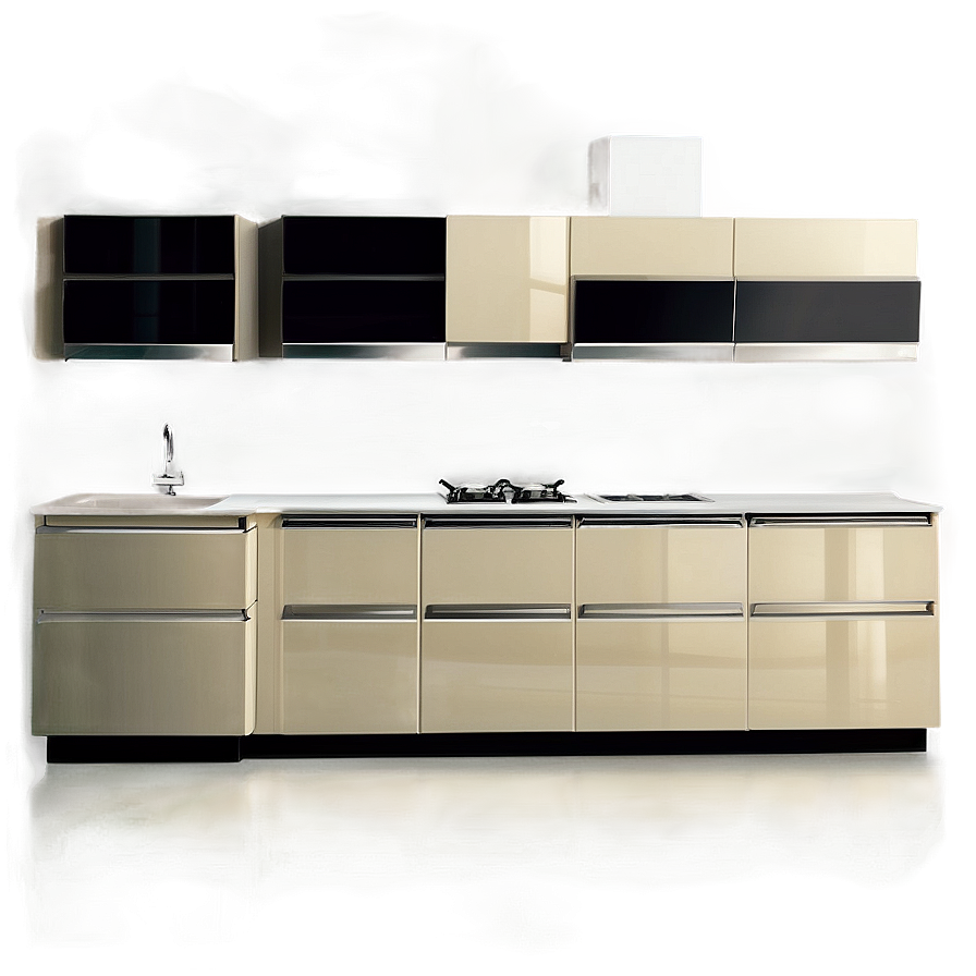 High Gloss Kitchen Cabinet Png Ddl PNG image