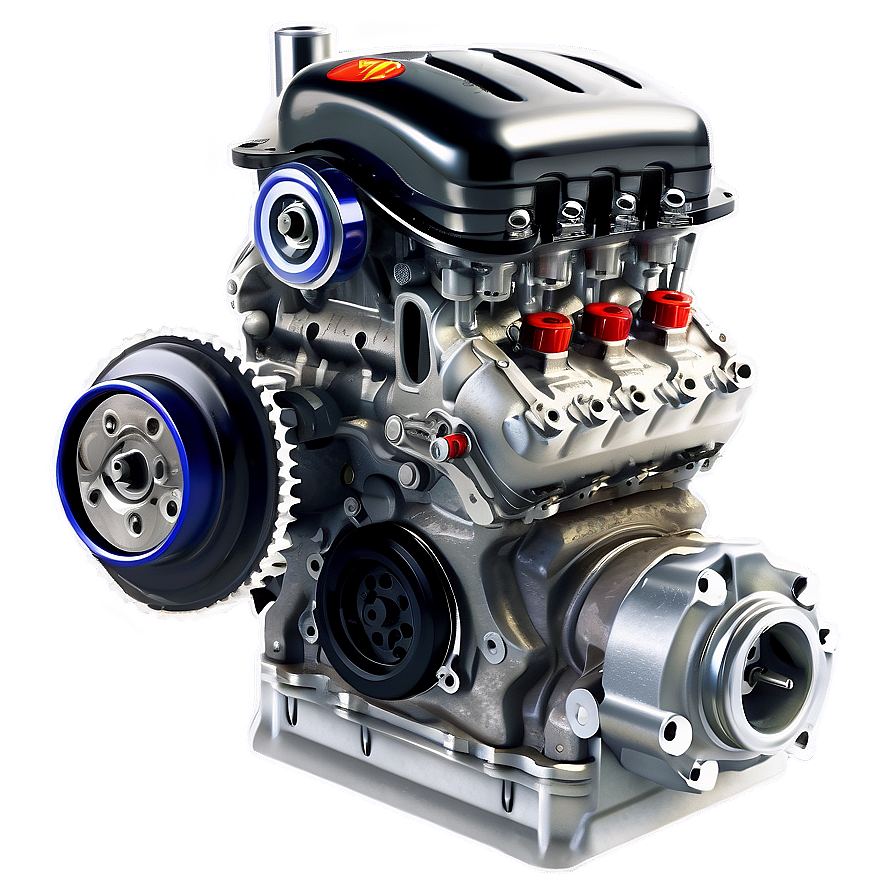 High-performance Car Engine Mechanics Png 06132024 PNG image