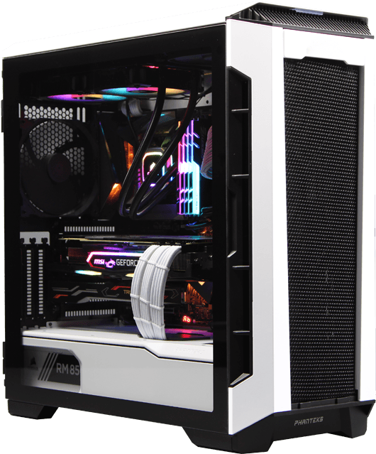High Performance Gaming P C Tower PNG image