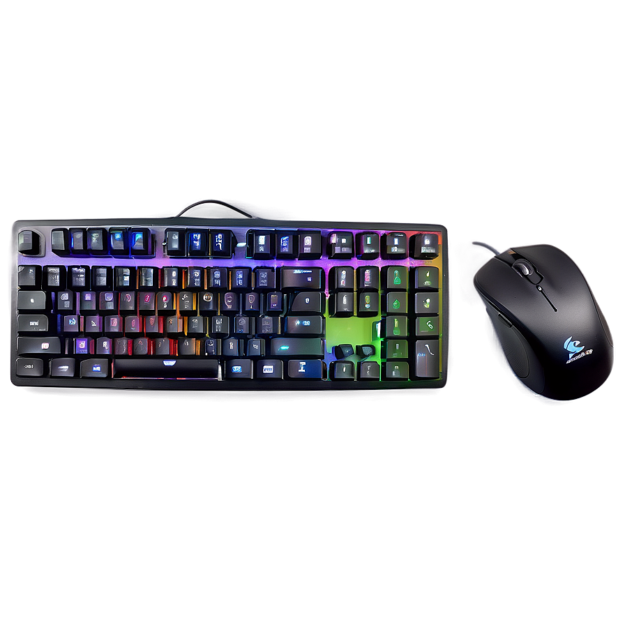 High Precision Keyboard And Mouse Png 06212024 PNG image