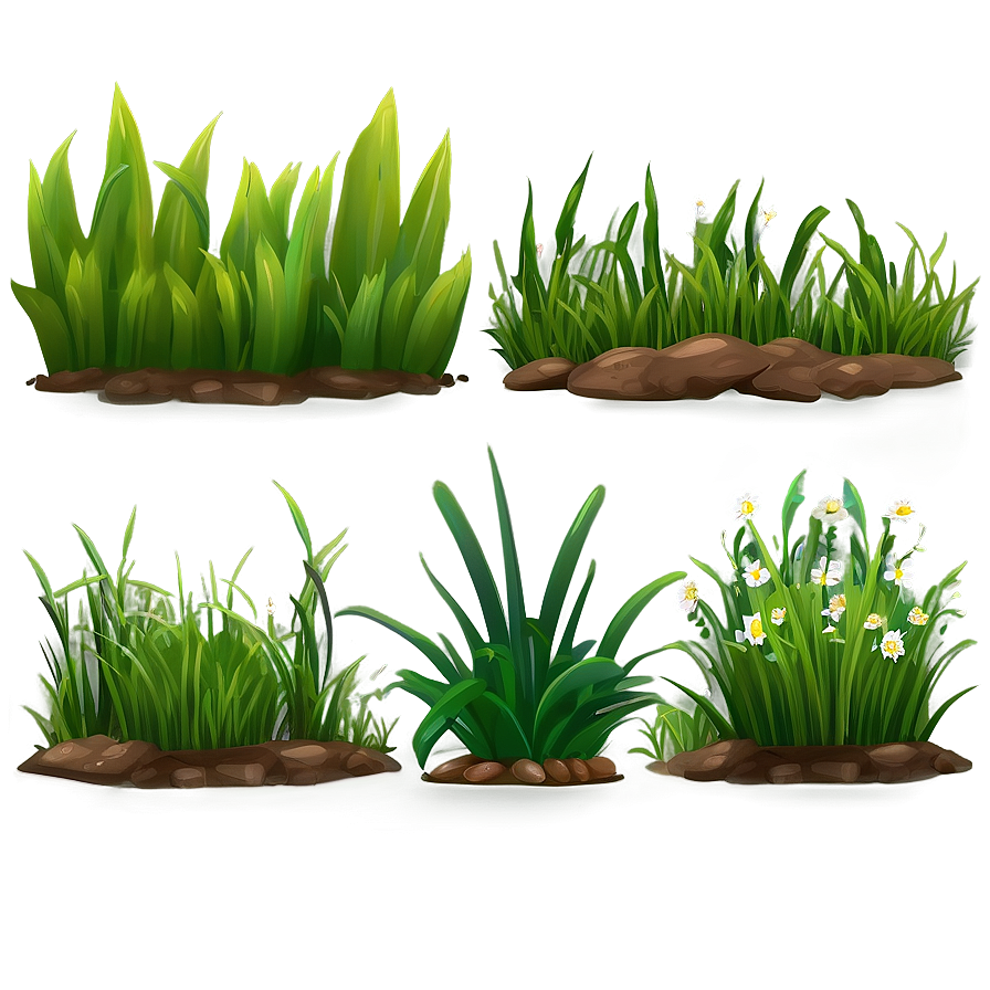 High Quality Cartoon Grass Png Kno1 PNG image