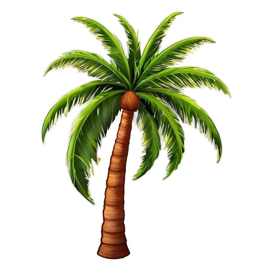 High Quality Palm Tree Emoji Png 06272024 PNG image