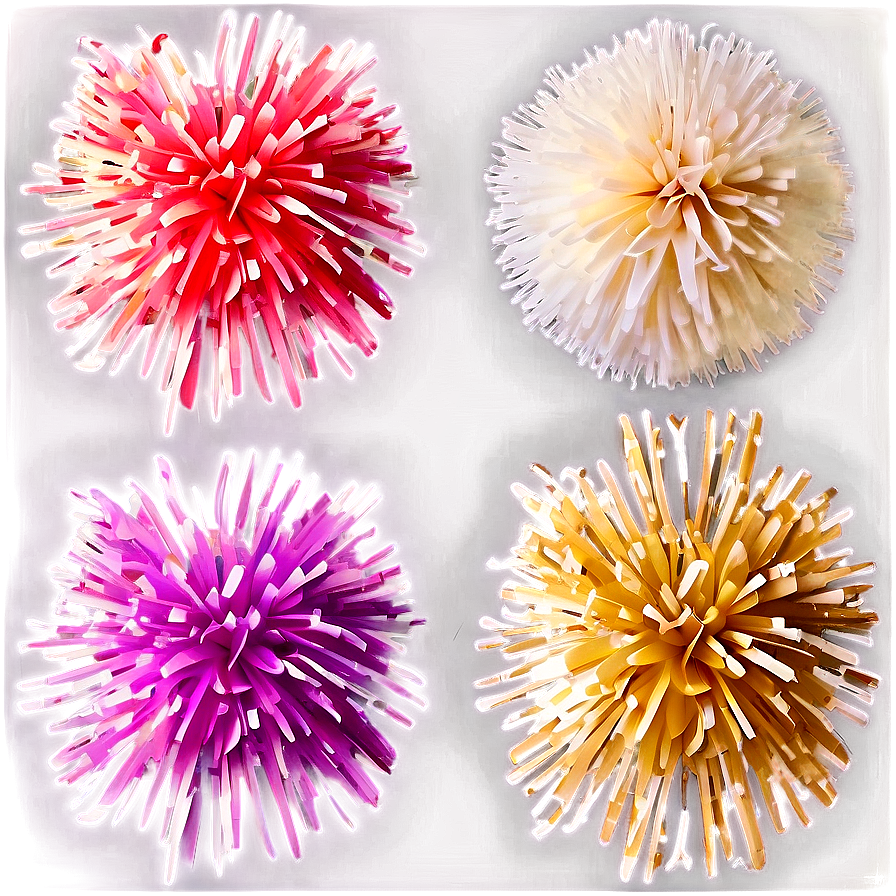 High Quality Pom Poms Png 4 PNG image