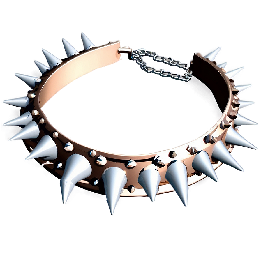 High-quality Spiked Choker Png Osh4 PNG image