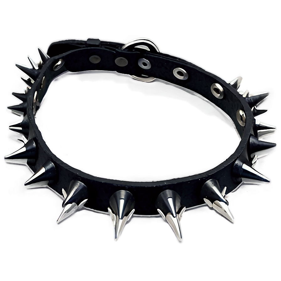 High-quality Spiked Choker Png Rpe PNG image