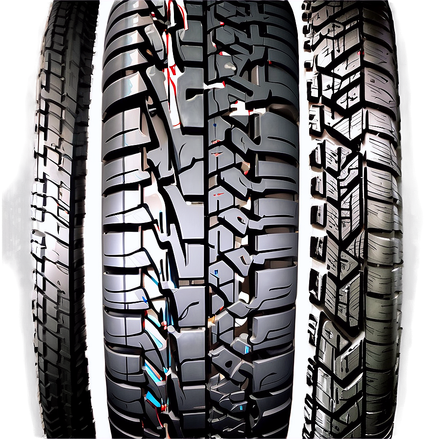 High-quality Tire Tracks Png 06202024 PNG image