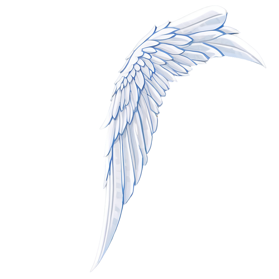 High-quality White Wings Png 06262024 PNG image