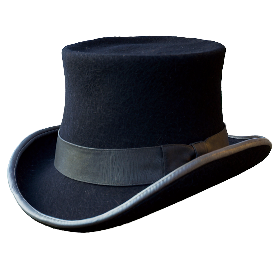 High-quality Wool Top Hat Png Sgn PNG image