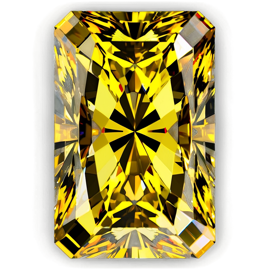 High Quality Yellow Diamond Png 06292024 PNG image