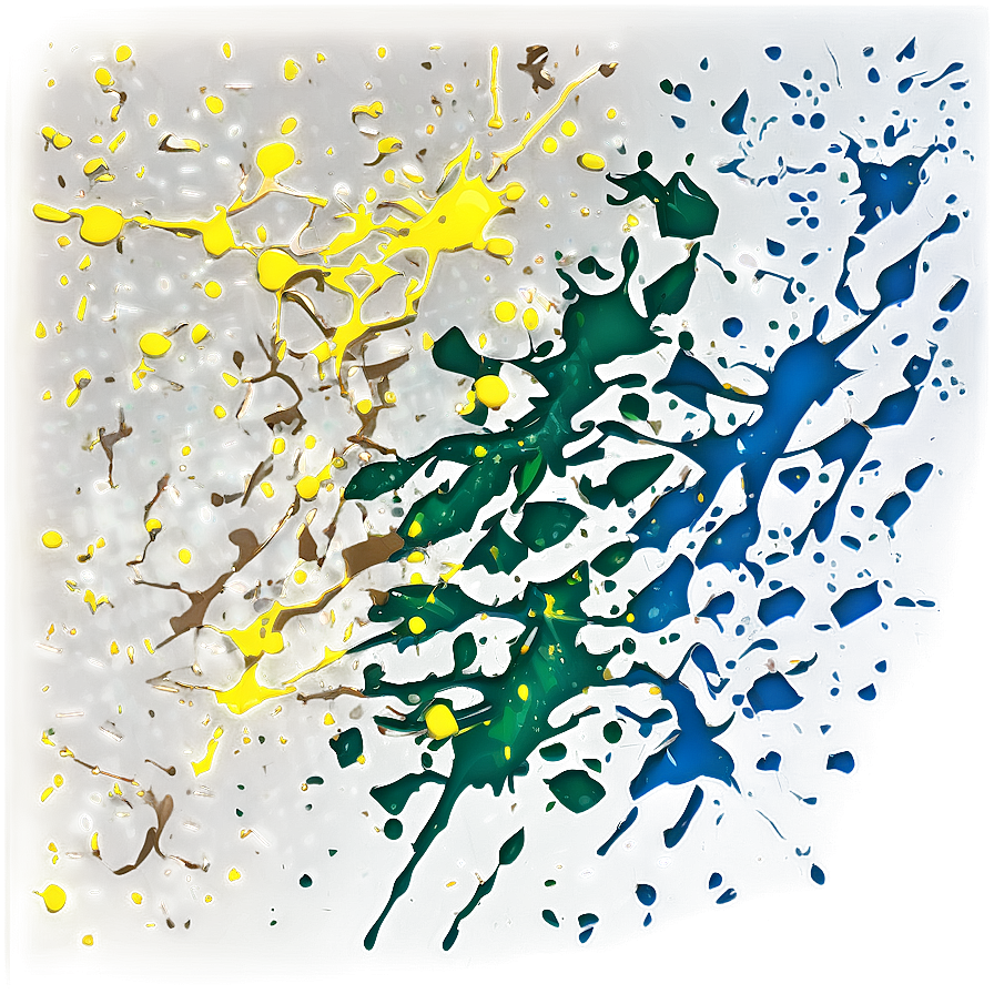 High Res Splatter Paint Effect Png Lgw PNG image