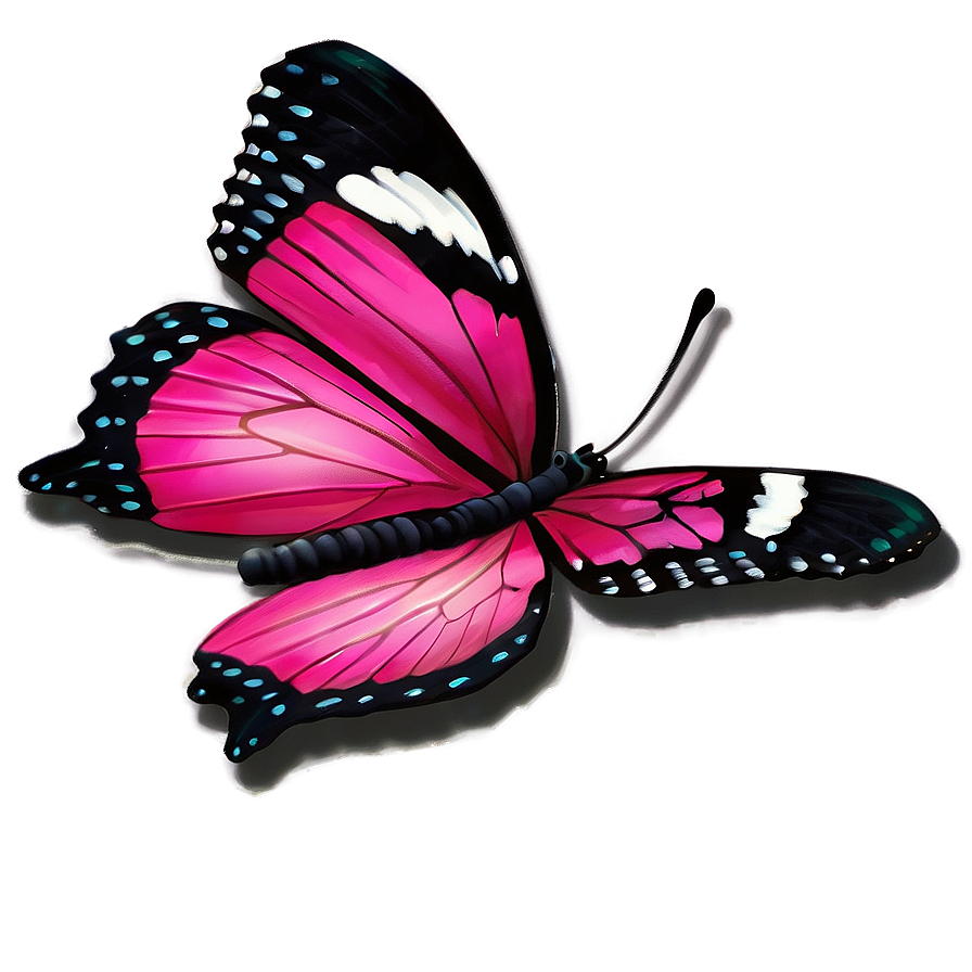 High-resolution Pink Butterfly Png 06212024 PNG image