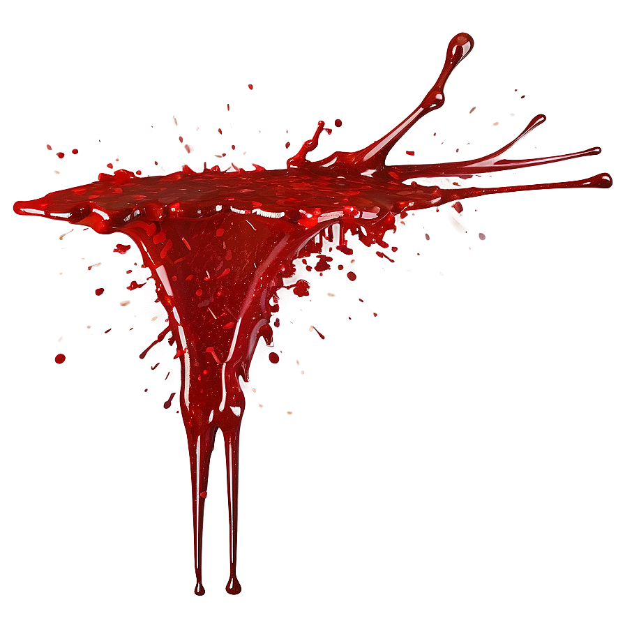 High-resolution Red Blood Splatter Png Ejk PNG image