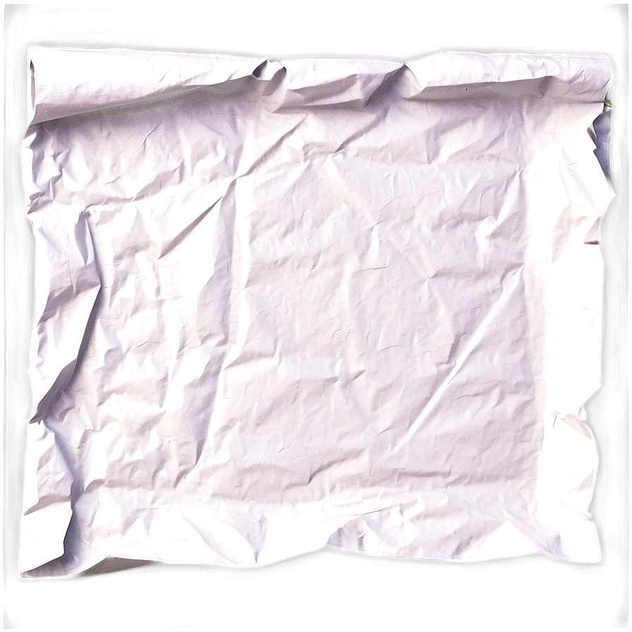 High-resolution Wrinkled Paper Png 06212024 PNG image