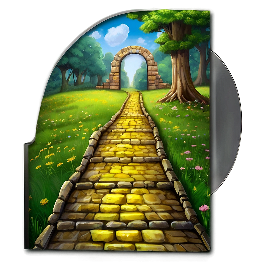 High Resolution Yellow Brick Road Png Gqo59 PNG image