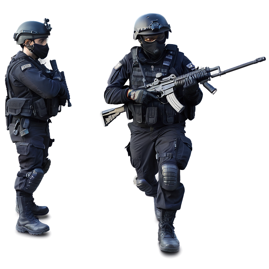 High-risk Swat Operation Png Qby PNG image