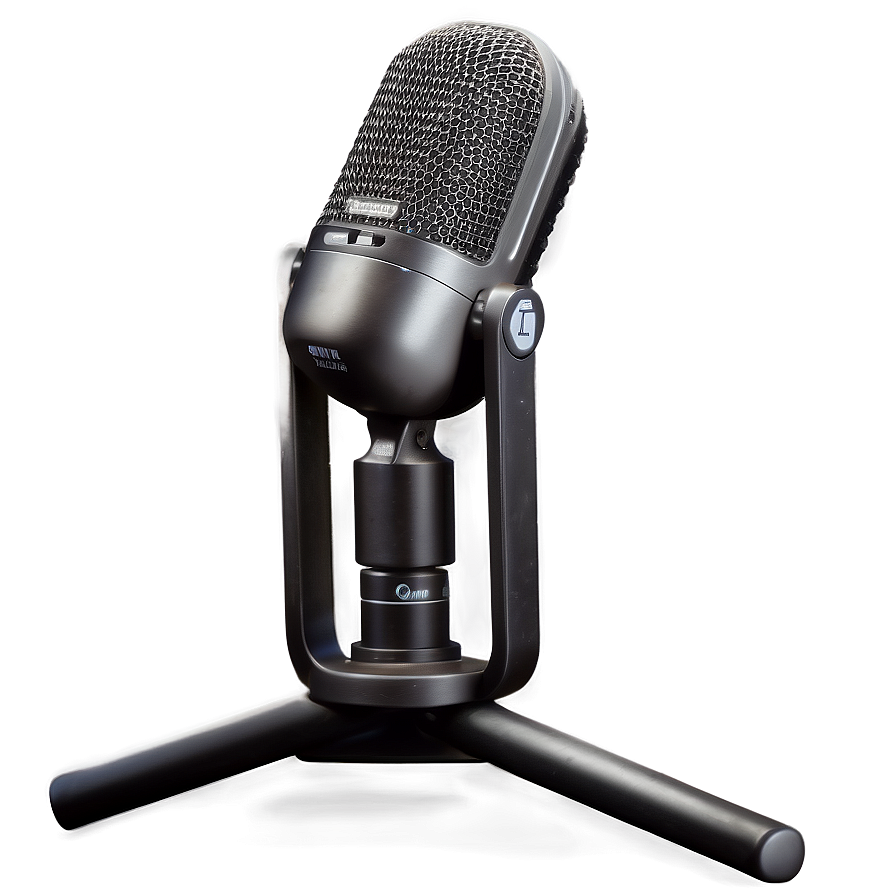 High Sensitivity Microphone On Stand Png Ohd PNG image