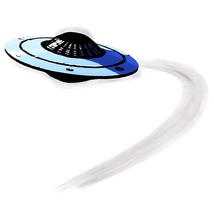 High-speed Flying Saucer Png 06202024 PNG image