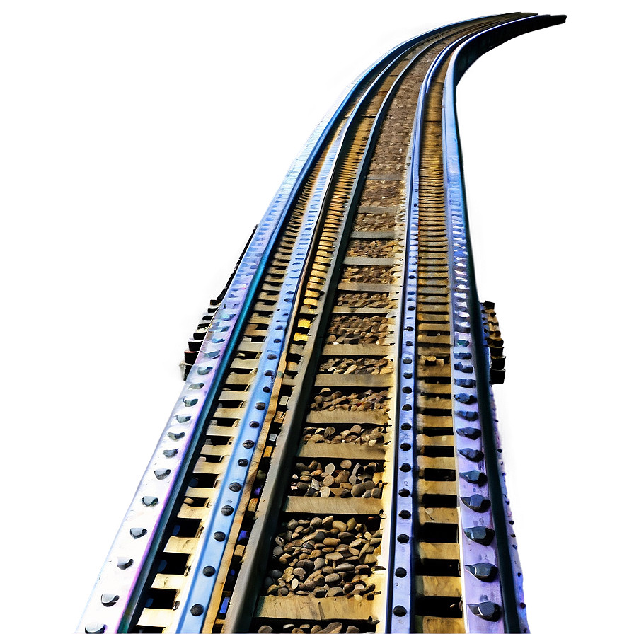 High-speed Railway Tracks Png Nxj PNG image