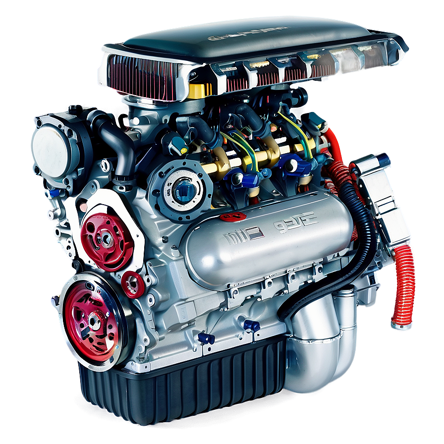 High-tech Car Engine Setup Png Lsy PNG image