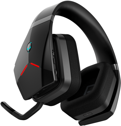 High Tech Gaming Headset PNG image
