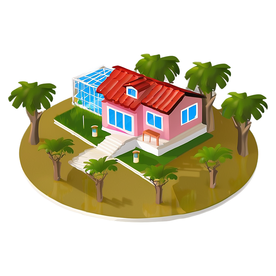 High-tech House Concept Png 86 PNG image