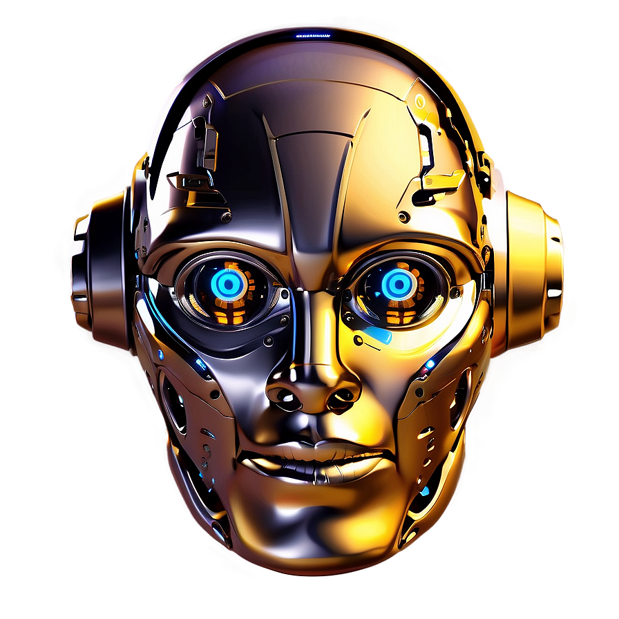 High-tech Robot Head Png Toe PNG image