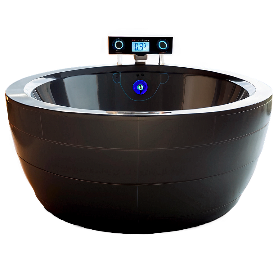 High-tech Smart Bathtub Png 06282024 PNG image