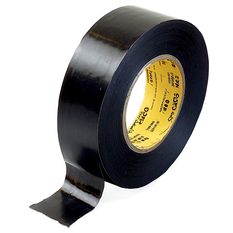 High Temperature Black Tape Png 06272024 PNG image