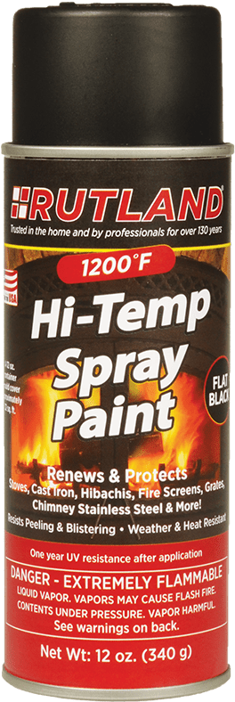 High Temperature Resistant Spray Paint Can PNG image