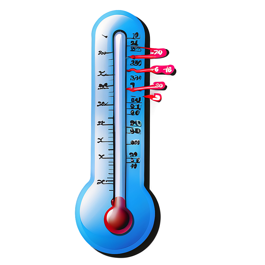 High Temperature Thermometer Png 4 PNG image