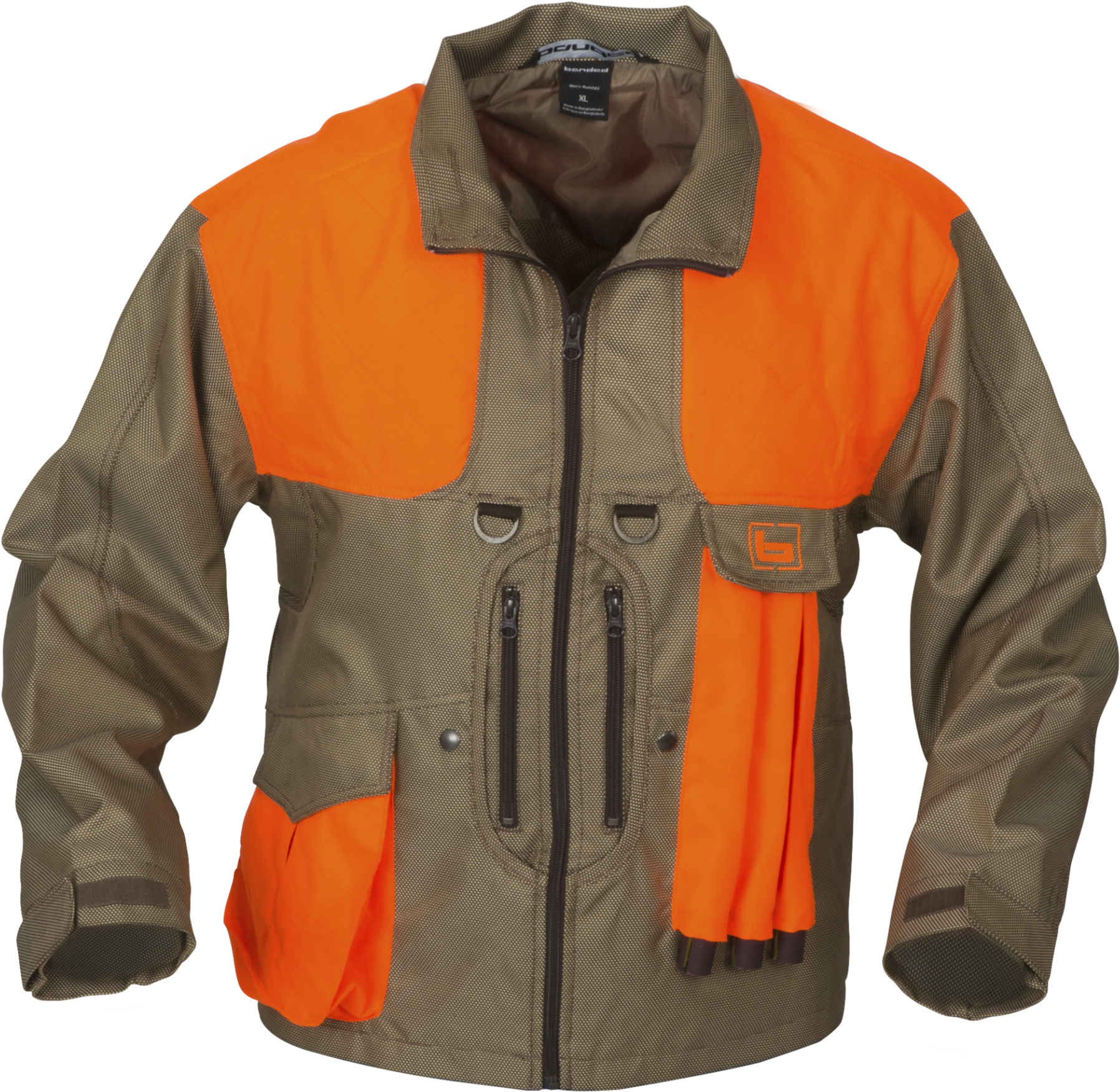 High Visibility Work Jacket PNG image
