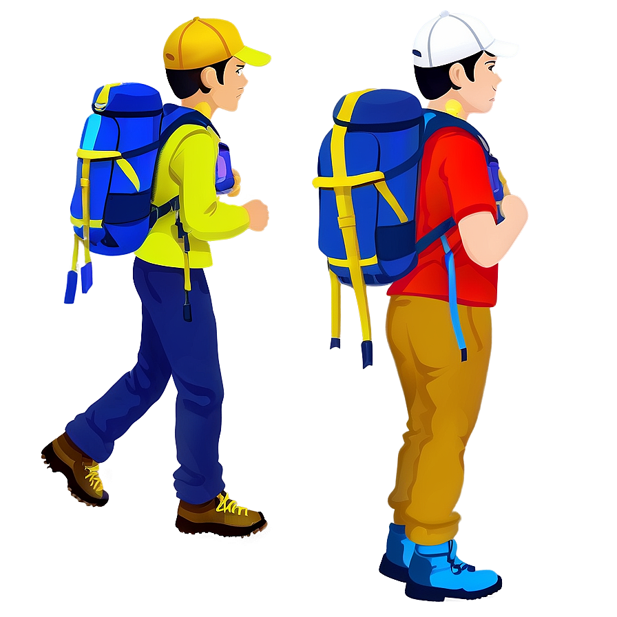 Hiker B PNG image