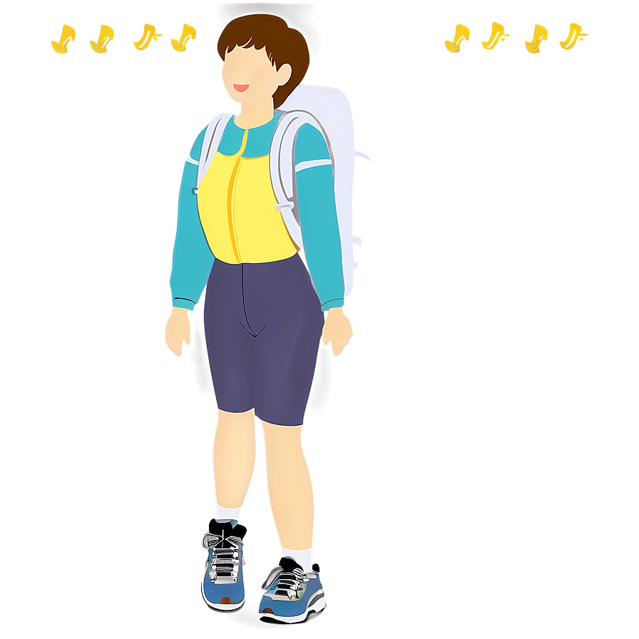 Hiker D PNG image