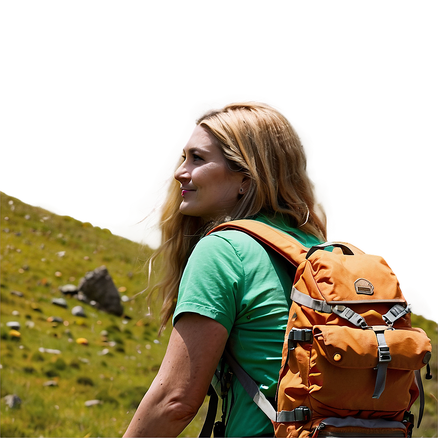 Hiker Enjoying View Png 50 PNG image