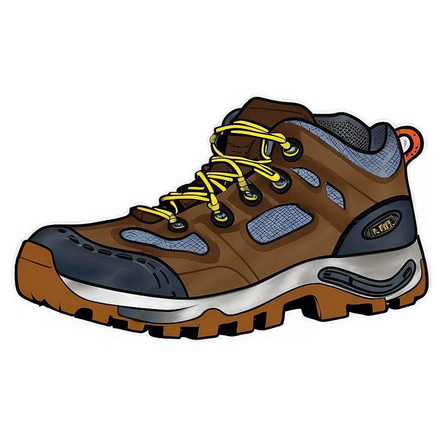 Hiking Boot For Rough Terrain Png Nqm PNG image