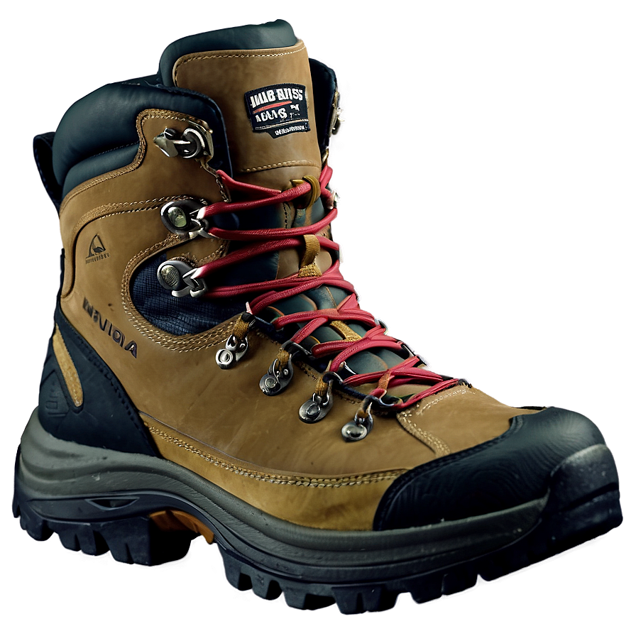 Hiking Boot With Heel Stabilizer Png 74 PNG image