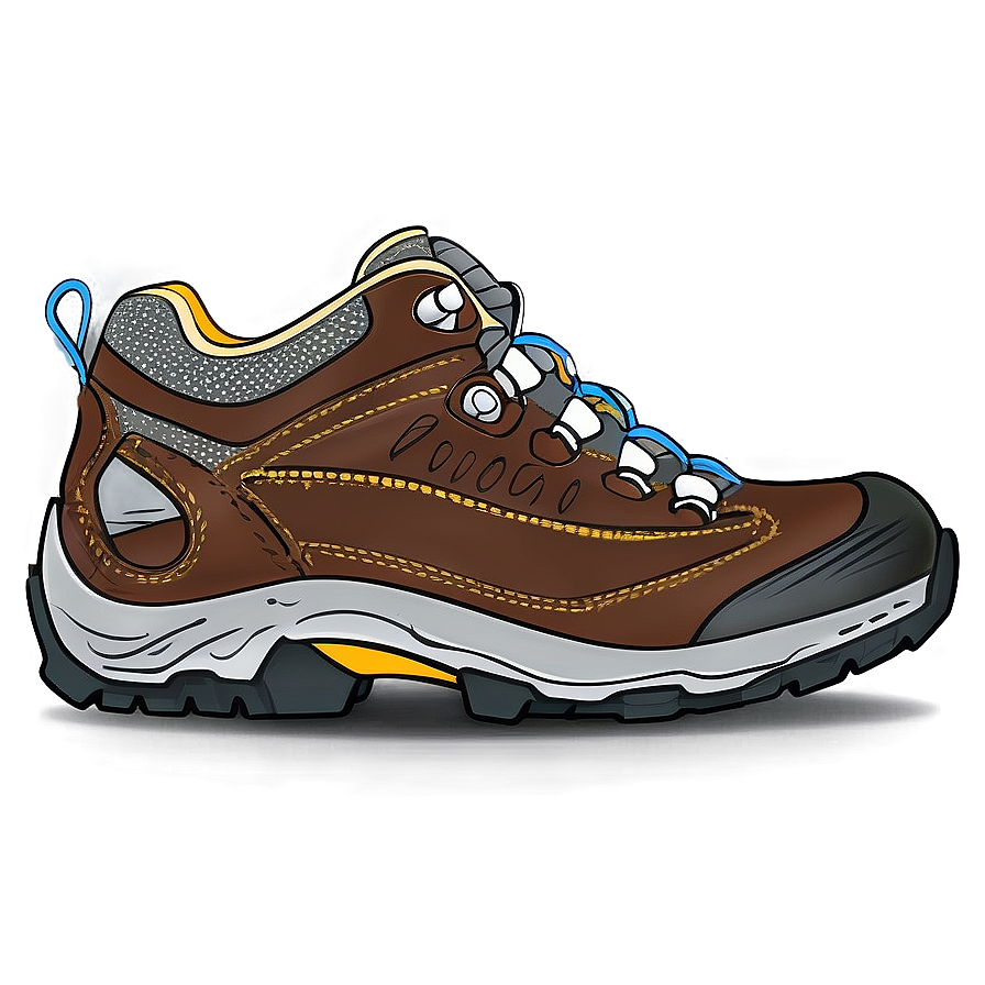 Hiking Boot With Padded Collar Png Exw22 PNG image