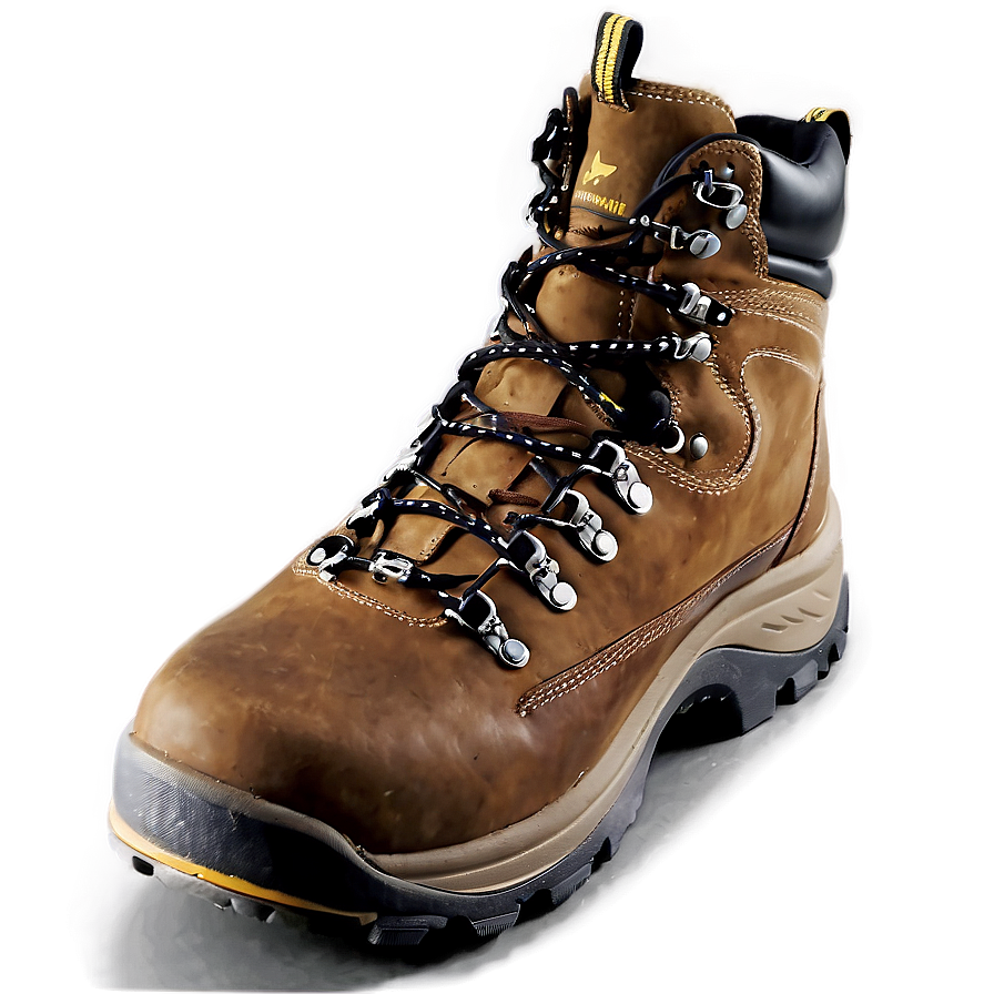 Hiking Boot With Secure Fit System Png 06282024 PNG image