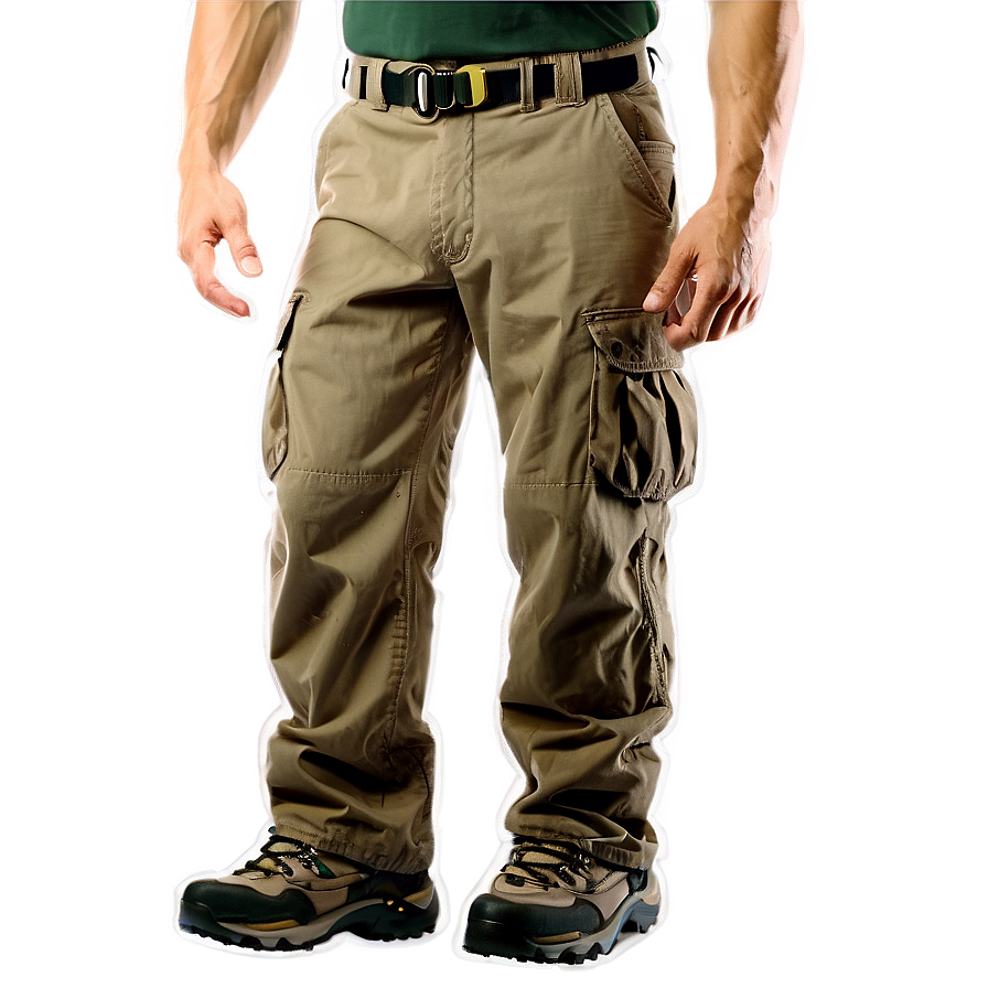 Hiking Cargo Pants Png 43 PNG image